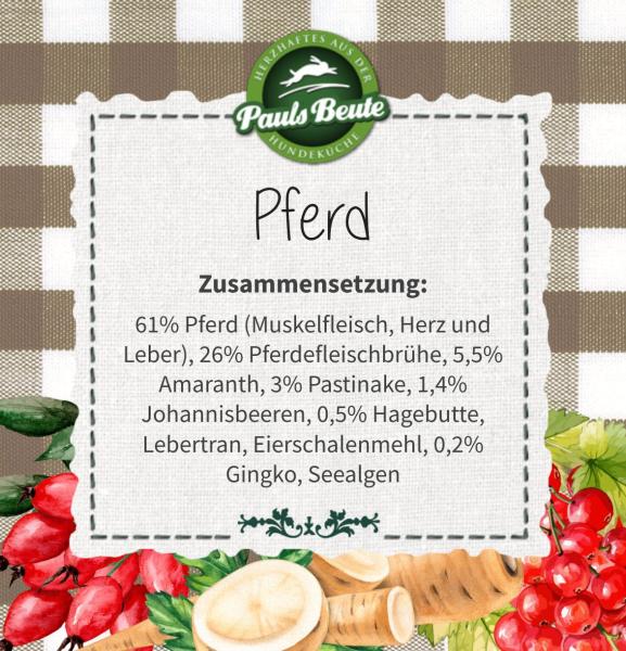 Pauls Beute Pferd 800g